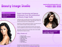 Tablet Screenshot of beautyimagestudio.co.uk
